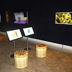 Touch monitors with video installation in the back