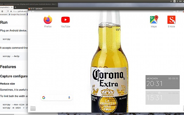 Scrcpy-Corona